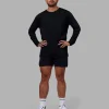 Pace Running Long Sleeve Top - Black