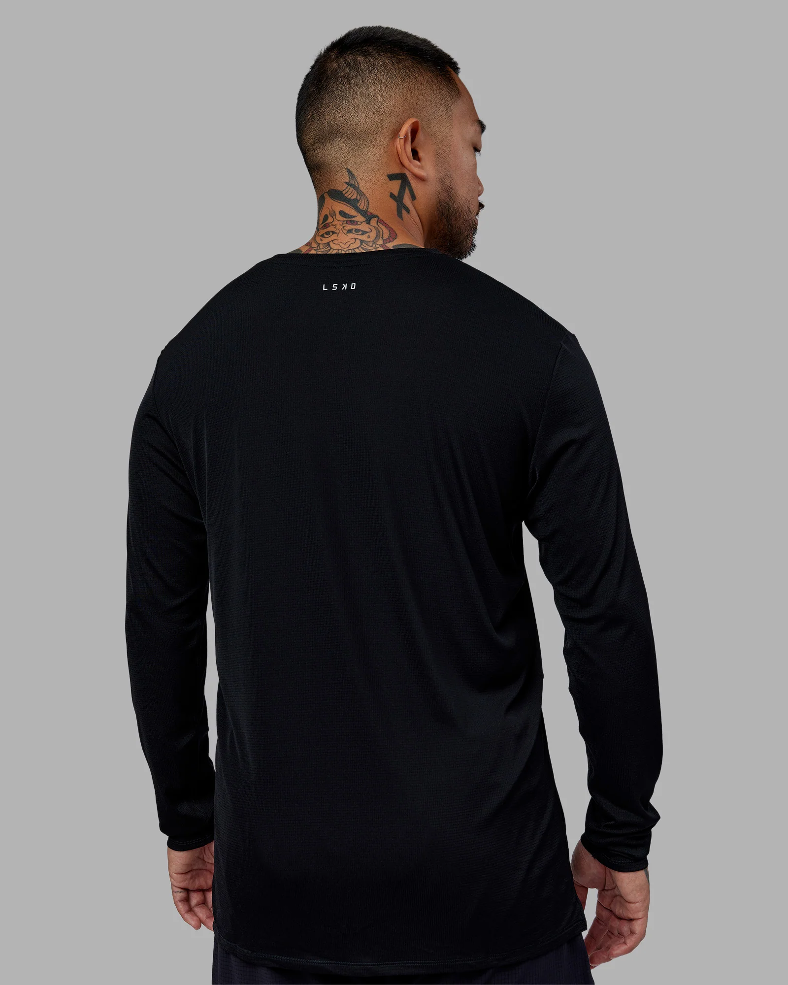 Pace Running Long Sleeve Top - Black
