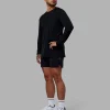 Pace Running Long Sleeve Top - Black