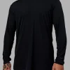 Pace Running Long Sleeve Top - Black