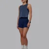 Vital Cropped Training Tank - Midnight Blue