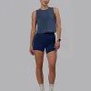 Vital Cropped Training Tank - Midnight Blue