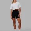 MVP Heavyweight Cropped Tee - White