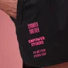 Lift 6" Short - Black-Ultra Pink