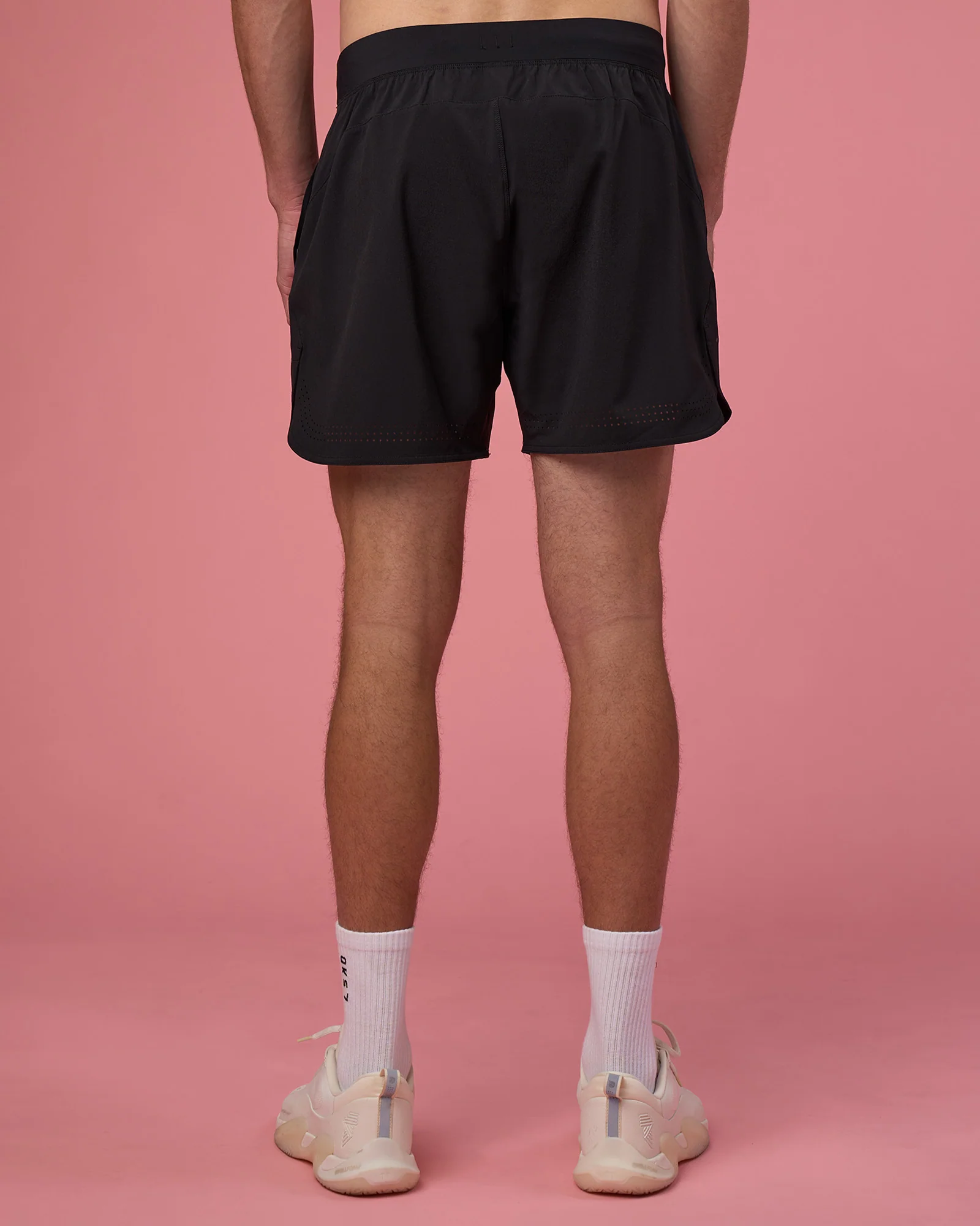 Lift 6" Short - Black-Ultra Pink