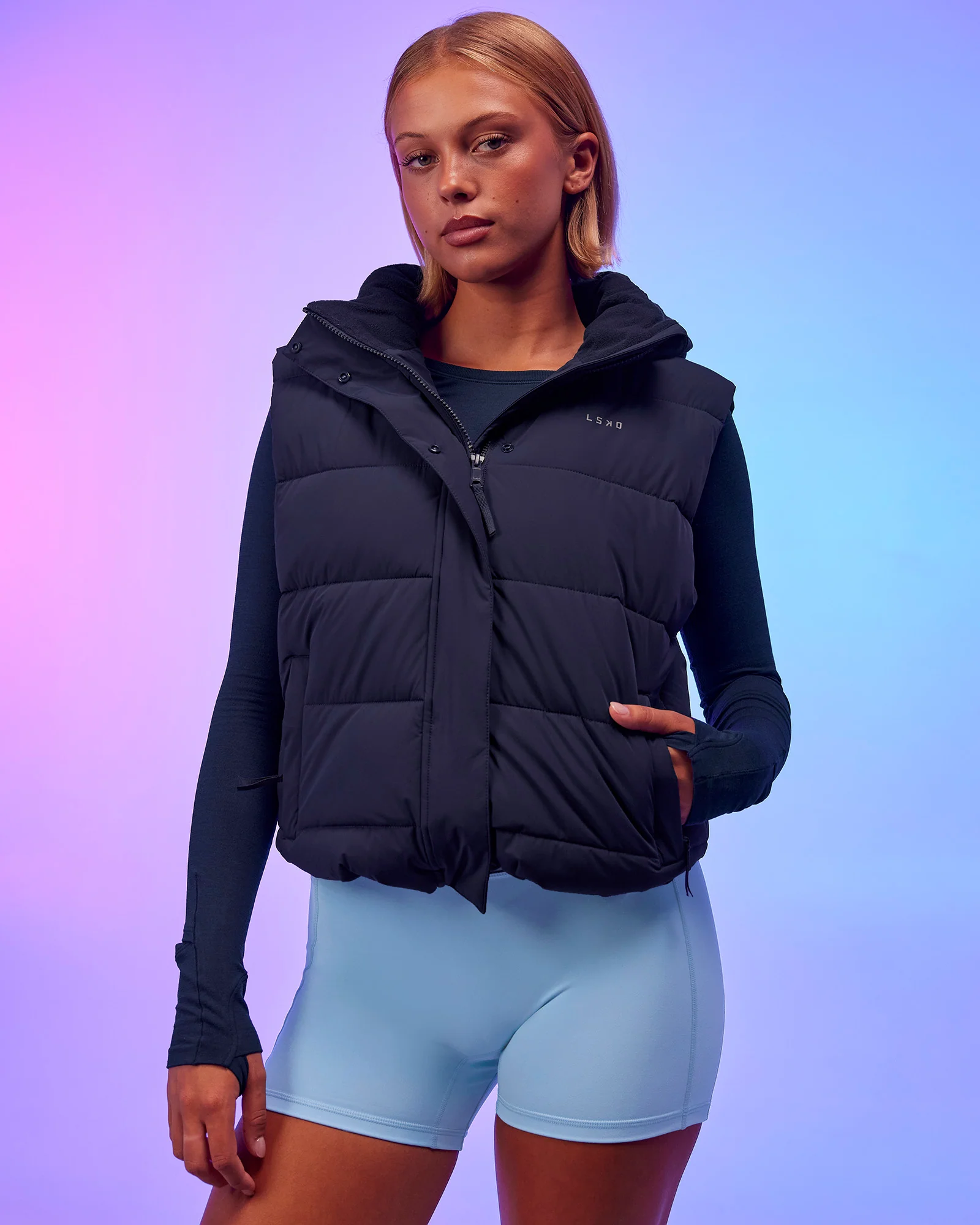 Go-To Puffer Vest - Future Navy