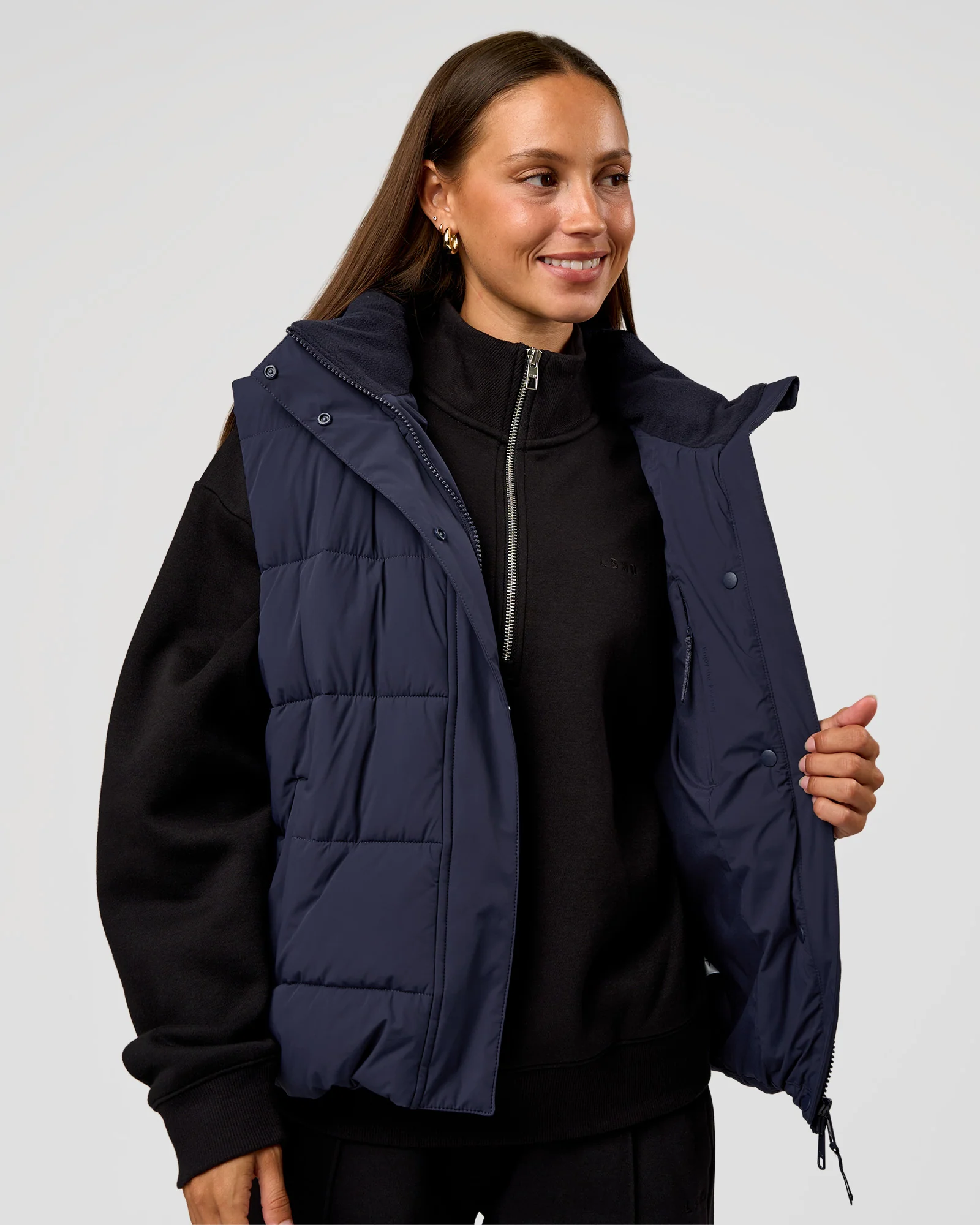 Go-To Puffer Vest - Future Navy