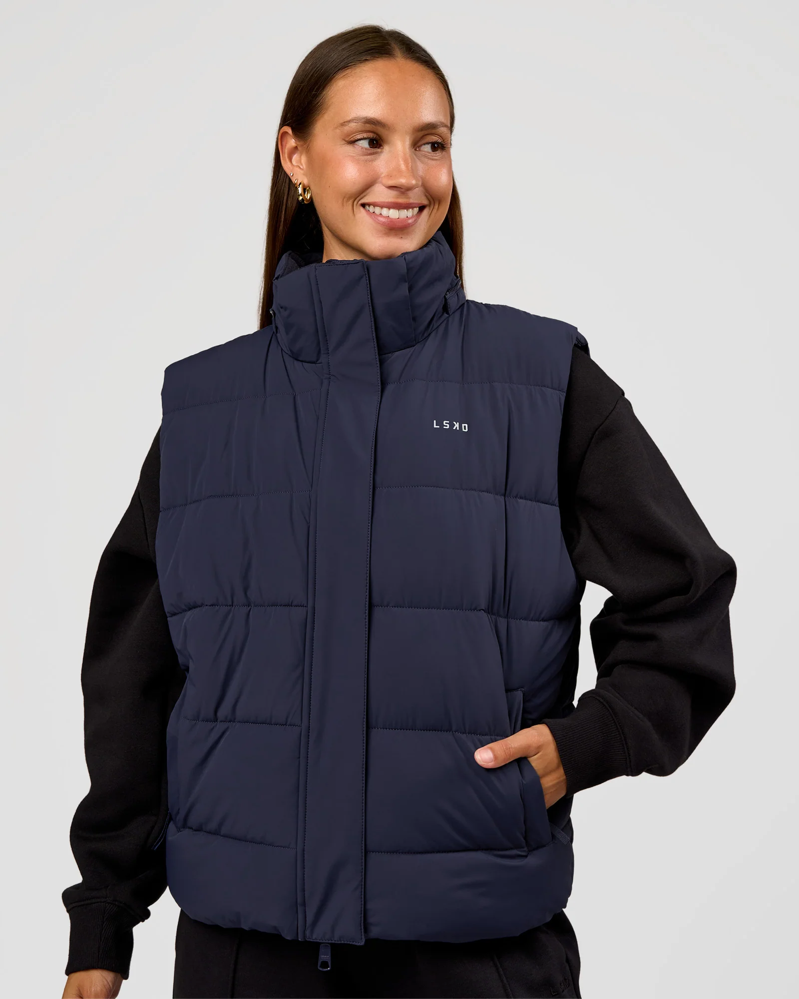 Go-To Puffer Vest - Future Navy