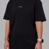 15789-leg-it-flxcotton-oversized-tee-black-volt-11.webp Leg It FLXCotton Oversized Tee - Black-Volt
