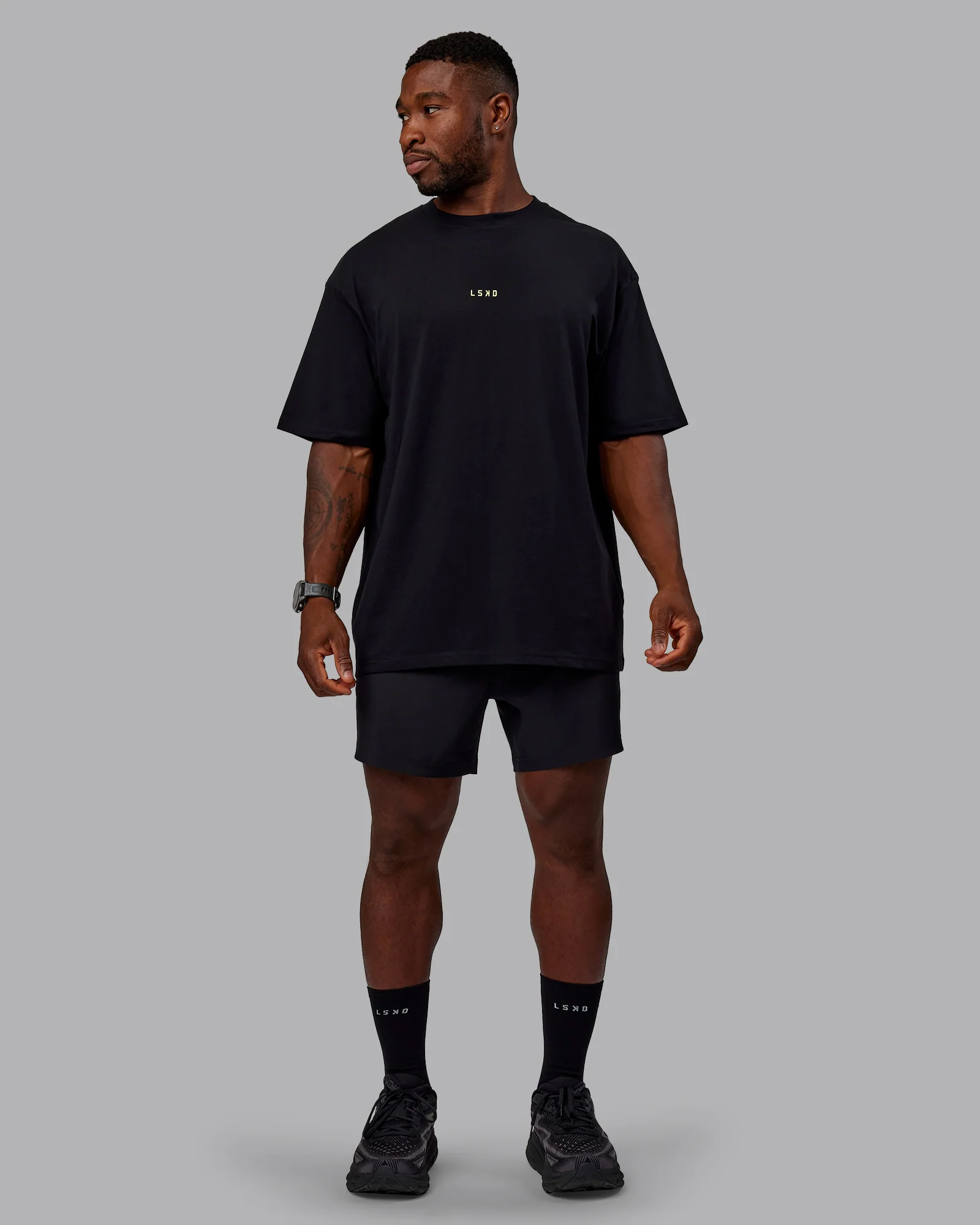 15789-leg-it-flxcotton-oversized-tee-black-volt-12.webp Leg It FLXCotton Oversized Tee - Black-Volt
