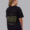 15789-leg-it-flxcotton-oversized-tee-black-volt-2.webp Leg It FLXCotton Oversized Tee - Black-Volt