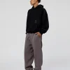 Shadow Mode Oversized Hoodie - Black