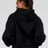 Shadow Mode Oversized Hoodie - Black