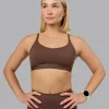 Define Sports Bra - Chocolate Martini