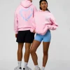 Unisex Love The Process Oversize Hoodie - Marshmallow-Open Air