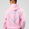 Unisex Love The Process Oversize Hoodie - Marshmallow-Open Air