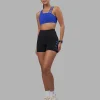 Rep Ultra High-Rise 4" Short Pockets - Black-Power Cobalt