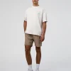 Sticker Heavyweight Oversized Tee - Off White-Jelly Mint
