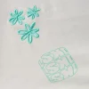 Sticker Heavyweight Oversized Tee - Off White-Jelly Mint