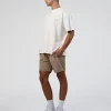 Sticker Heavyweight Oversized Tee - Off White-Jelly Mint