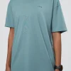 Research Department FLXCotton Oversized Tee - Smoke Blue