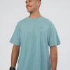 Research Department FLXCotton Oversized Tee - Smoke Blue