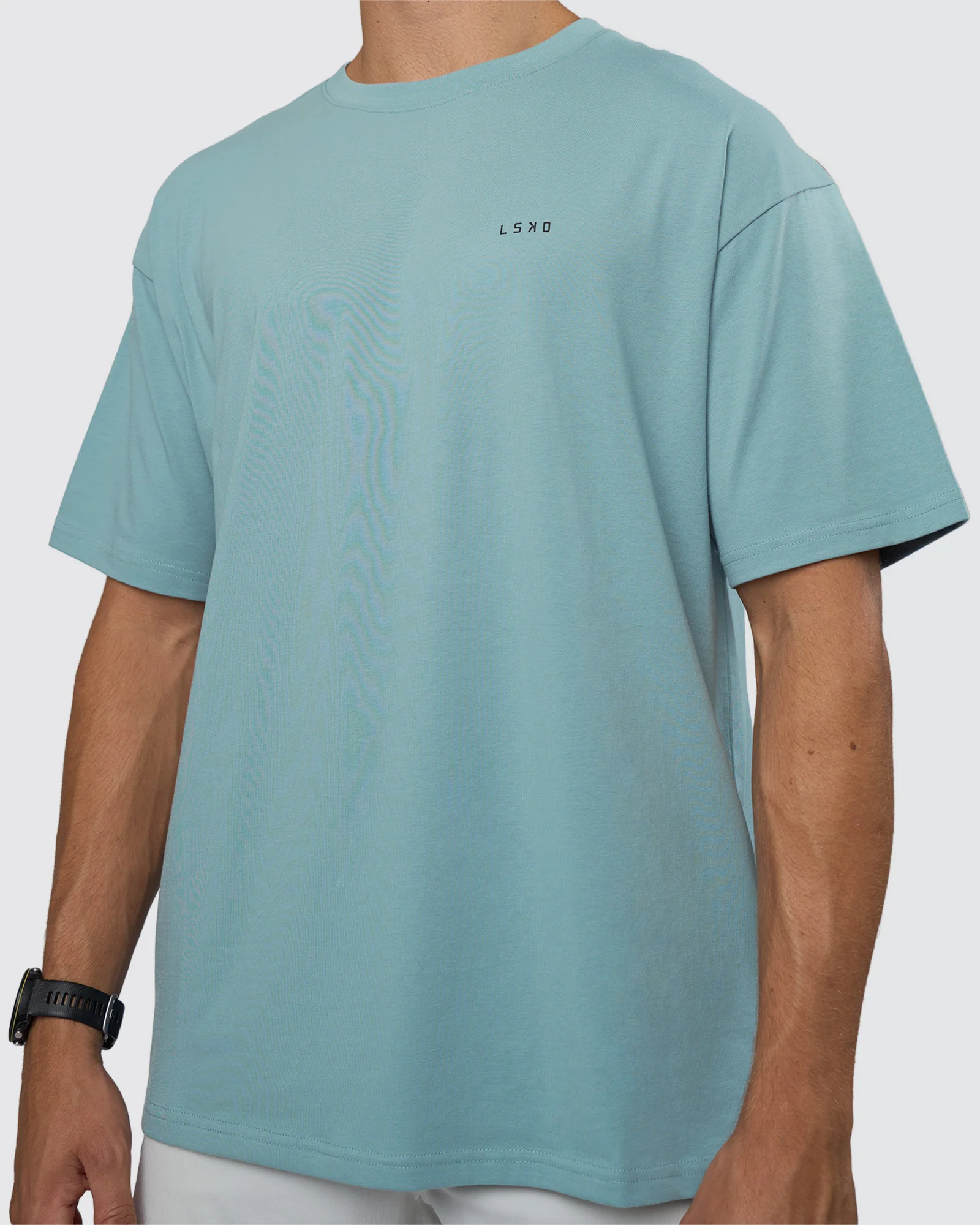 Research Department FLXCotton Oversized Tee - Smoke Blue