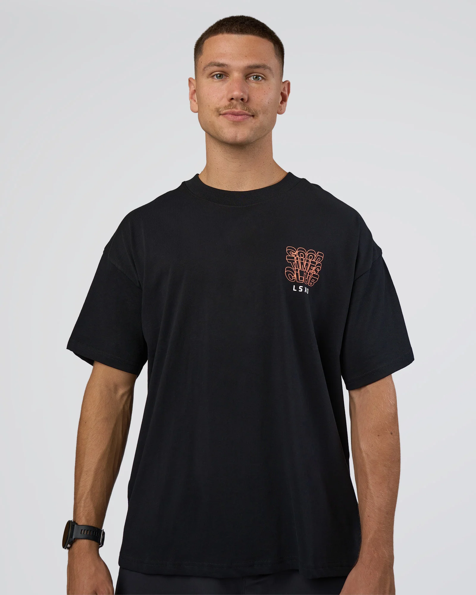 16028-gtc-heavyweight-oversized-tee-black-cantaloupe-2.webp GTC Heavyweight Oversized Tee - Black-Cantaloupe