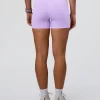 Fusion Ultra High-Rise 4" Short Pockets - Pale Lilac