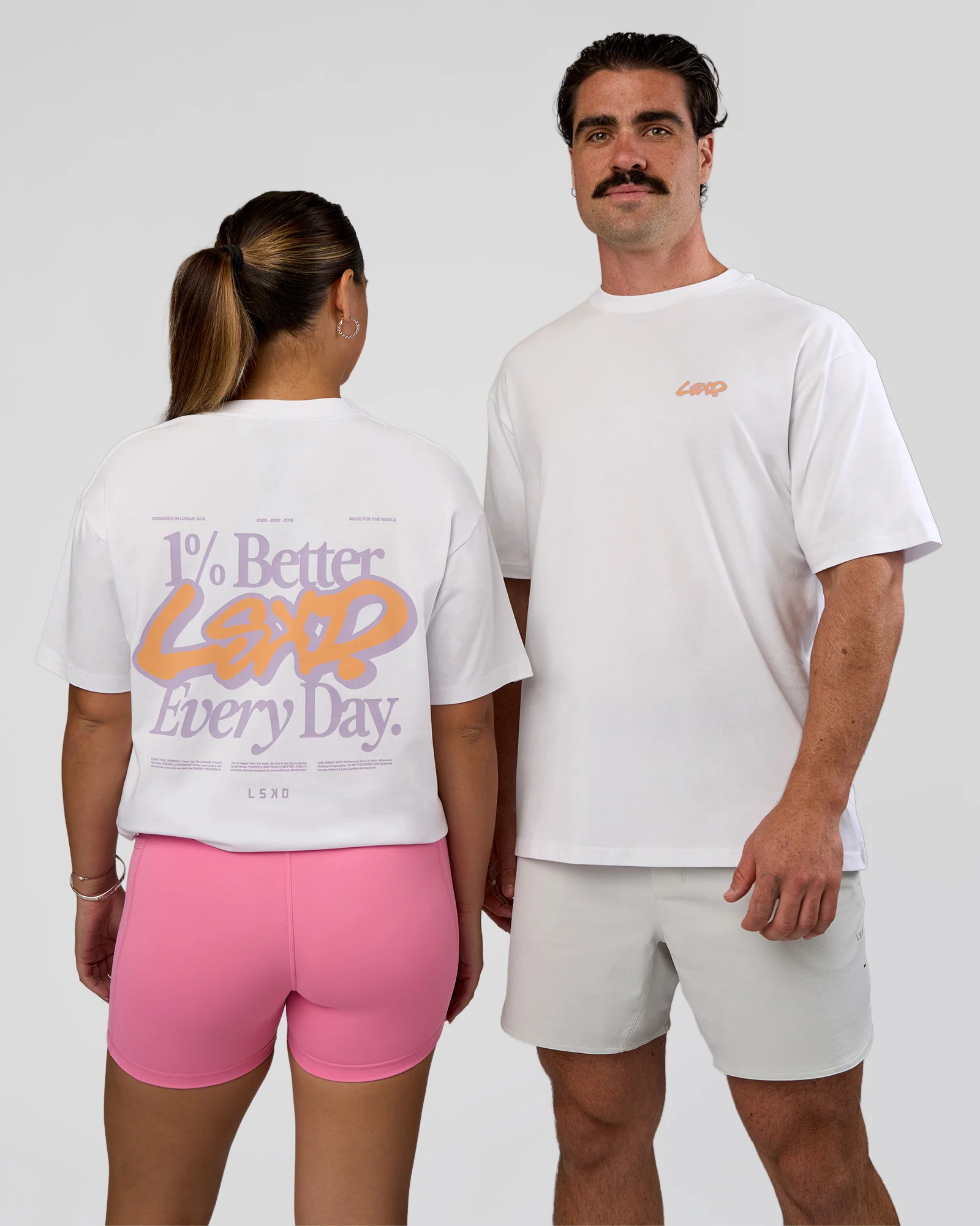 1609-break-through-flxcotton-oversized-tee-white-pale-lilac-1.webp Break Through FLXCotton Oversized Tee - White-Pale Lilac