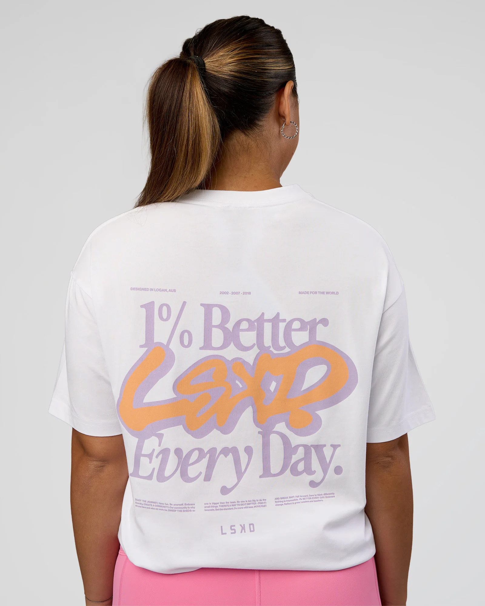 1609-break-through-flxcotton-oversized-tee-white-pale-lilac-4.webp Break Through FLXCotton Oversized Tee - White-Pale Lilac