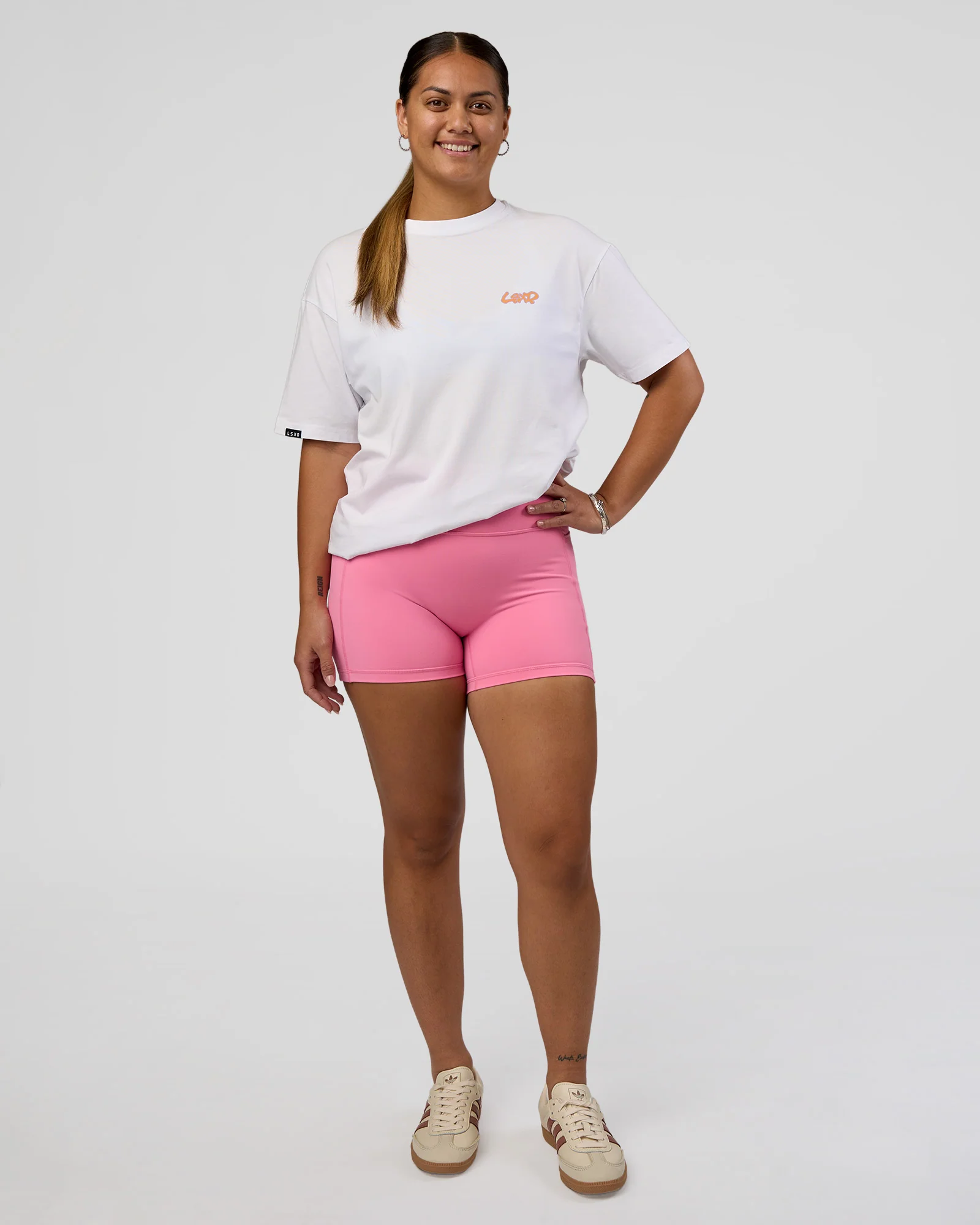 1609-break-through-flxcotton-oversized-tee-white-pale-lilac-7.webp Break Through FLXCotton Oversized Tee - White-Pale Lilac