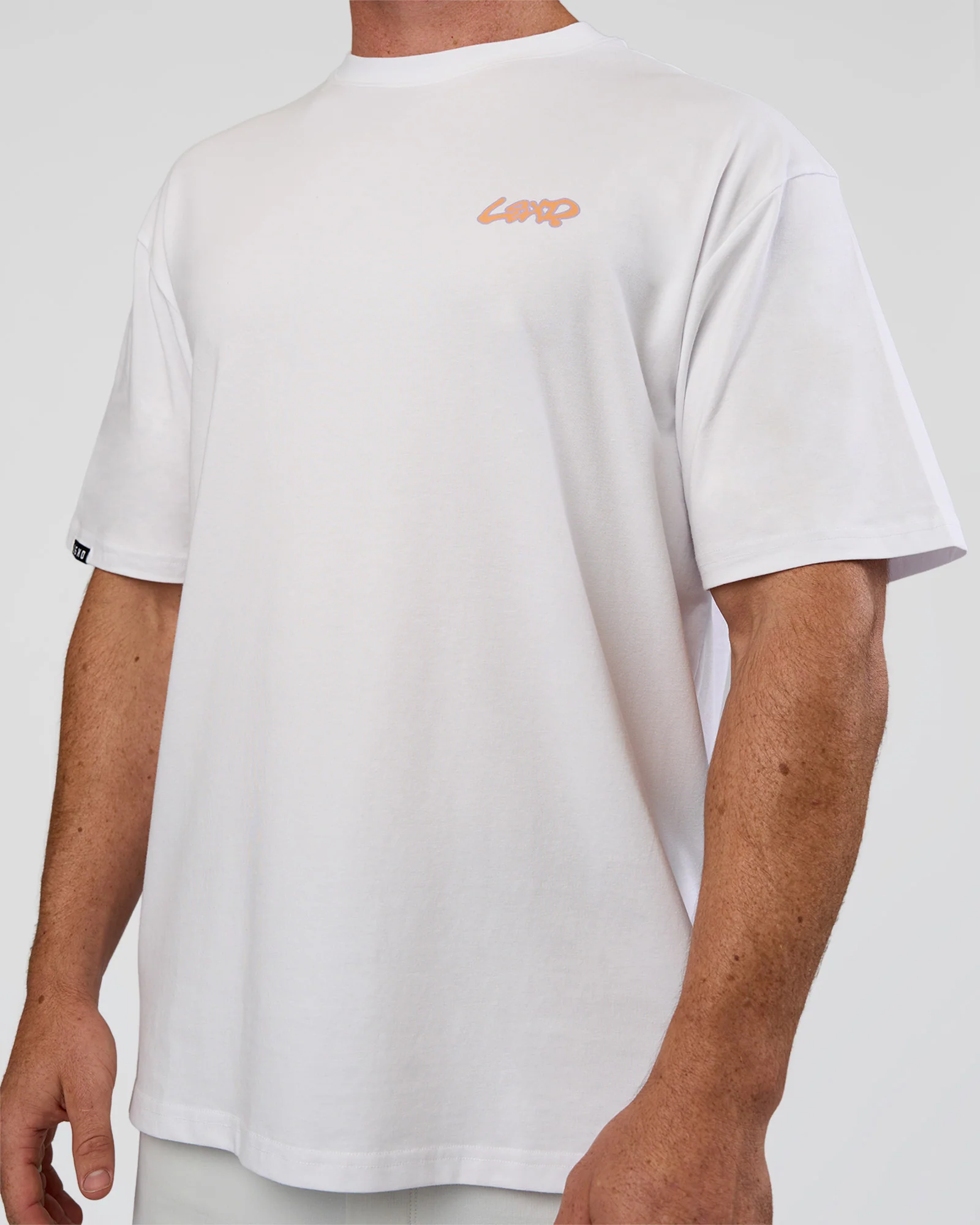1609-break-through-flxcotton-oversized-tee-white-pale-lilac-8.webp Break Through FLXCotton Oversized Tee - White-Pale Lilac