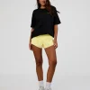 High Run FLXCotton Oversized Tee - Black-Yellow Fizz