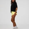 High Run FLXCotton Oversized Tee - Black-Yellow Fizz