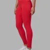 Fusion Ultra High-Rise Full Length Legging Pockets - Scarlet