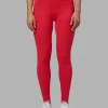 Fusion Ultra High-Rise Full Length Legging Pockets - Scarlet