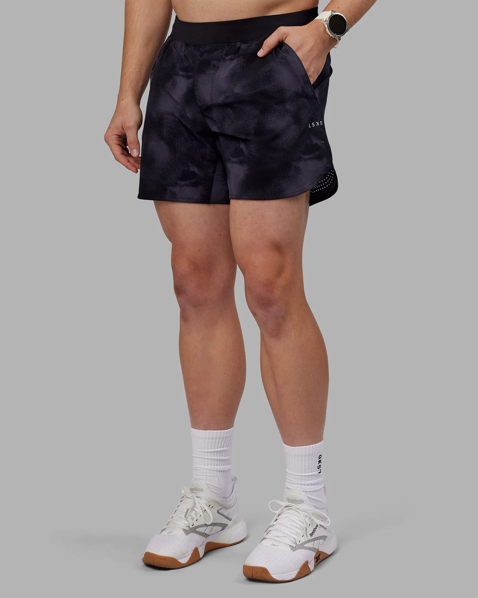 Lift 6" Short - Black Washed