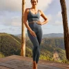 Elixir Ultra High-Rise Full Length Legging - Dark Storm