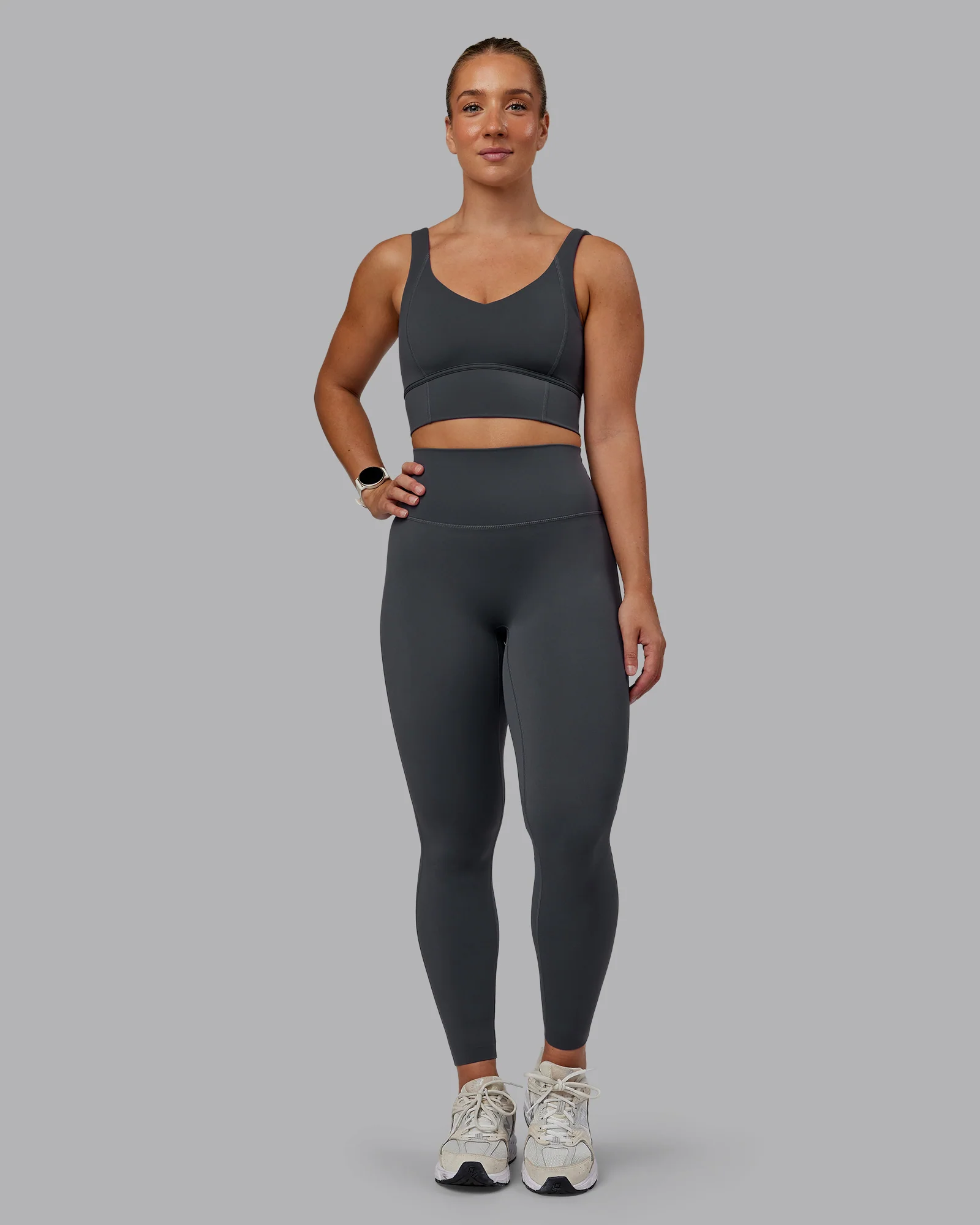 Elixir Ultra High-Rise Full Length Legging - Dark Storm