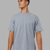 Power Oversized Tee - Tradewinds Washed