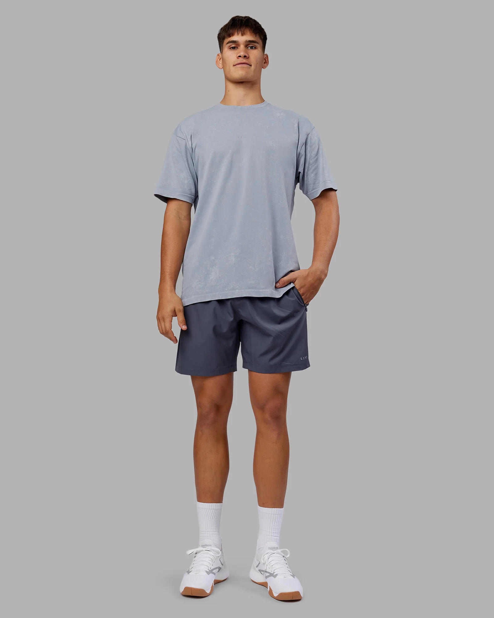 Power Oversized Tee - Tradewinds Washed