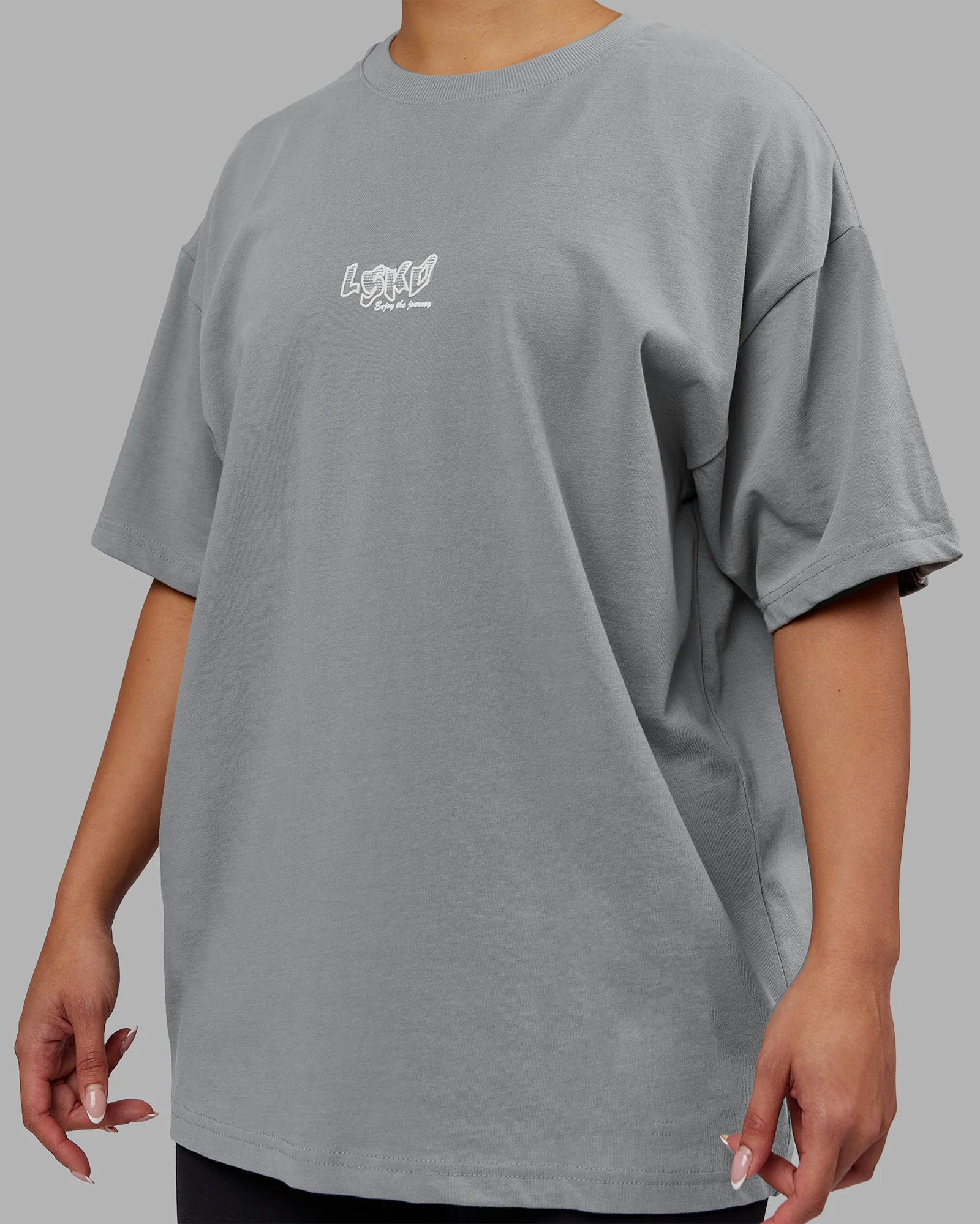 16393-time-s-up-heavyweight-oversized-tee-circular-grey-white-10.webp Time's Up Heavyweight Oversized Tee - Circular Grey-White