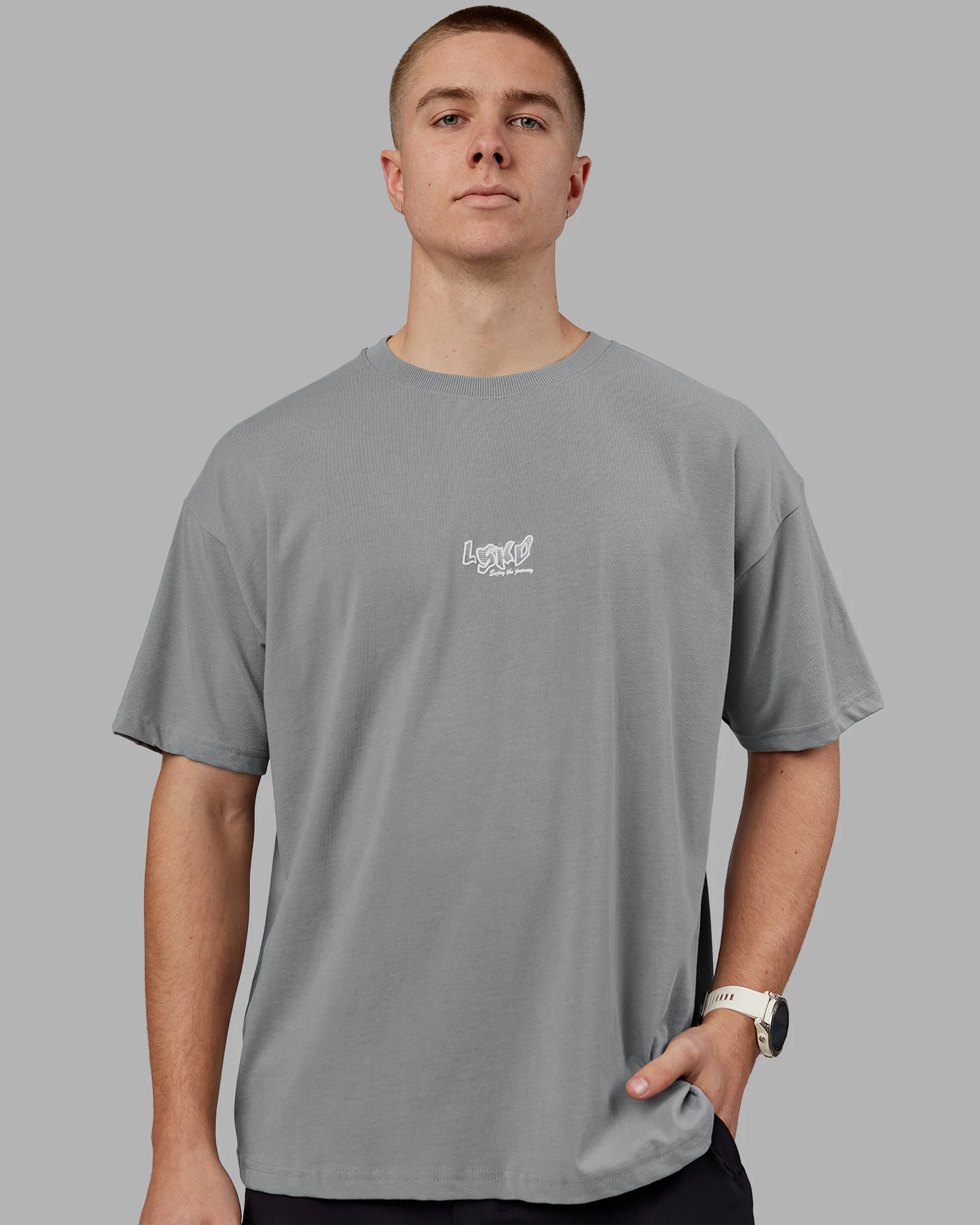 16393-time-s-up-heavyweight-oversized-tee-circular-grey-white-3.webp Time's Up Heavyweight Oversized Tee - Circular Grey-White
