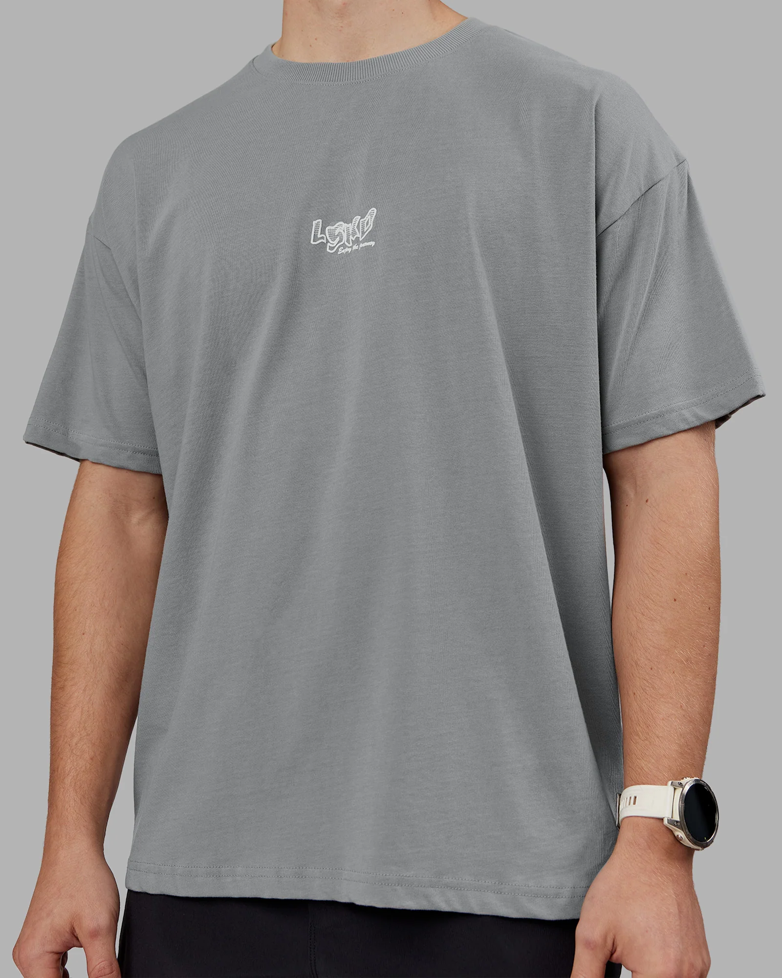16393-time-s-up-heavyweight-oversized-tee-circular-grey-white-8.webp Time's Up Heavyweight Oversized Tee - Circular Grey-White