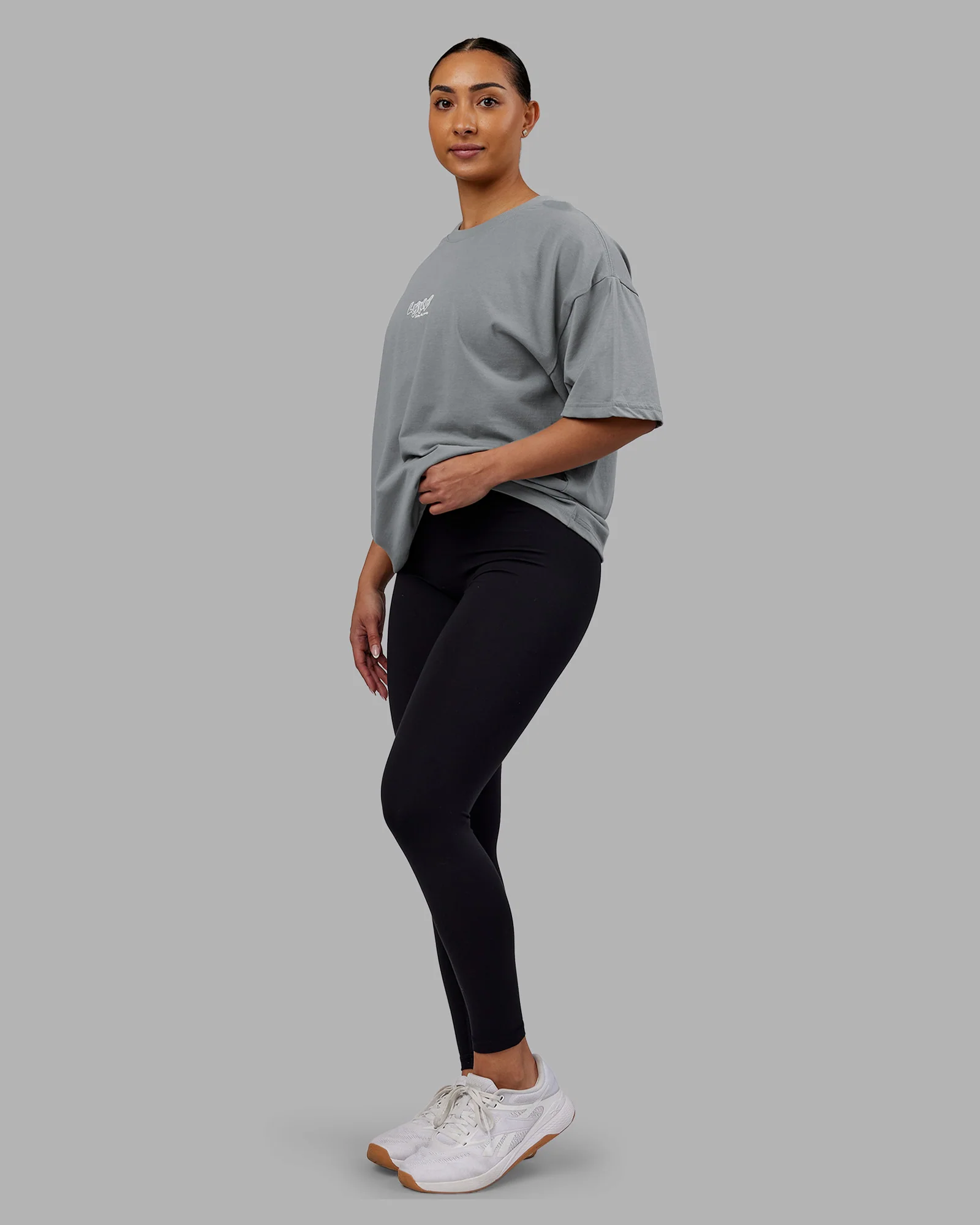 16393-time-s-up-heavyweight-oversized-tee-circular-grey-white-9.webp Time's Up Heavyweight Oversized Tee - Circular Grey-White