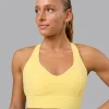 Sculpt Sports Bra - Lemon