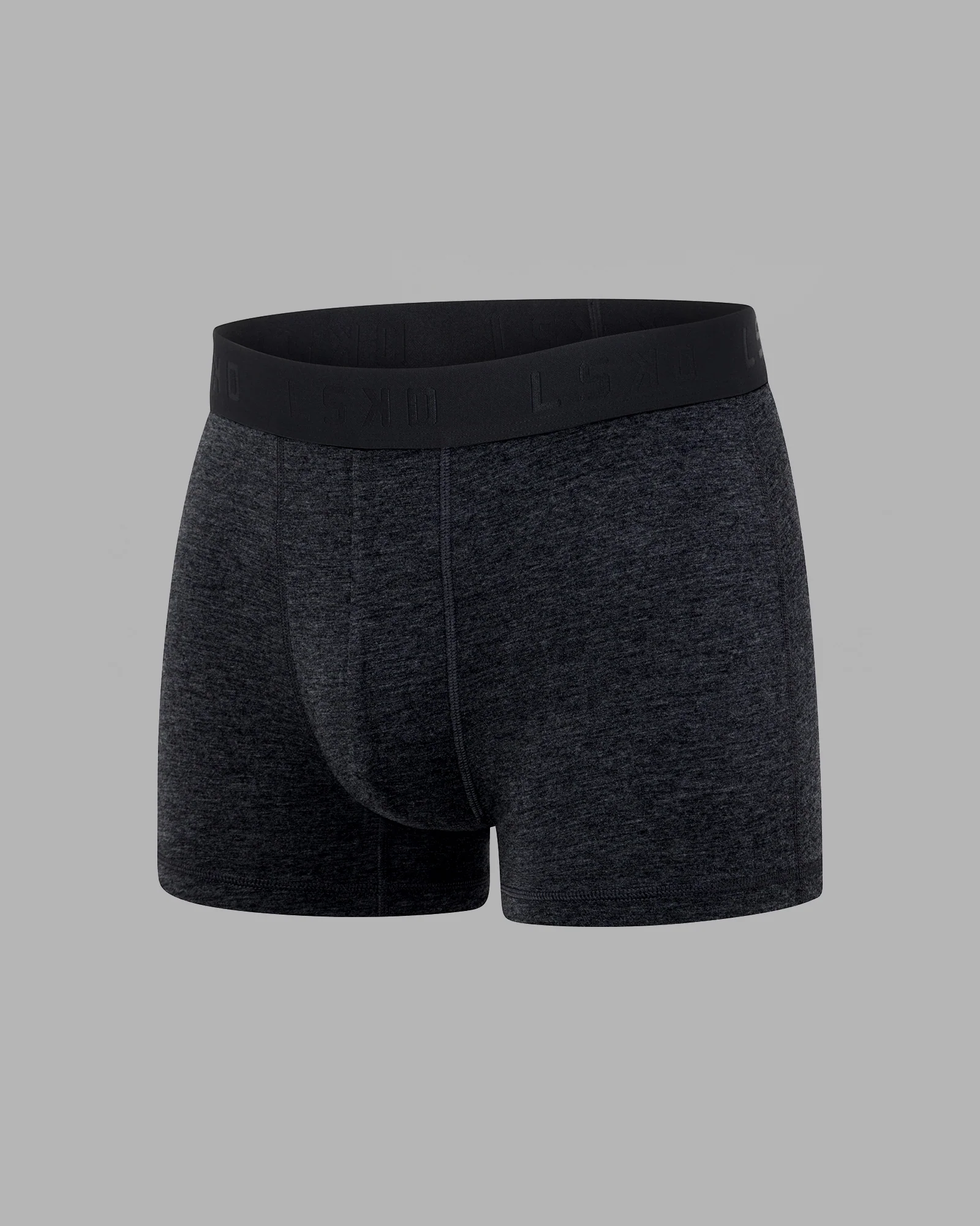 16446-daily-trunks-single-pack-heather-black-1.webp Daily Trunks Single Pack - Heather Black