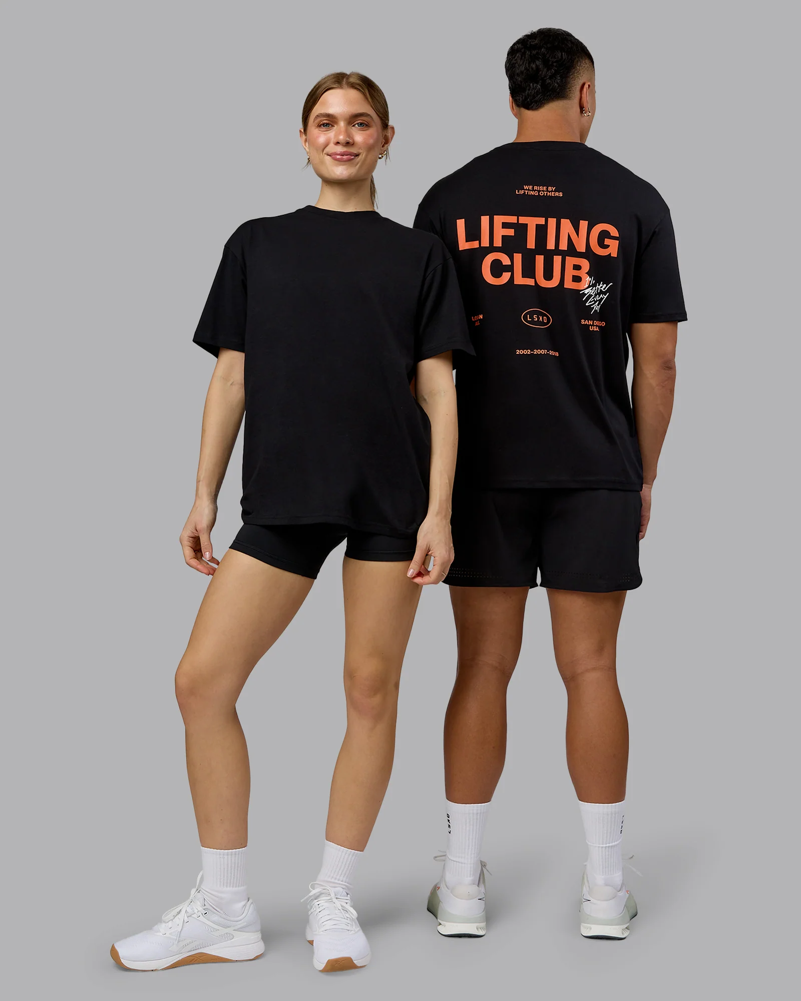 16473-black-ultra-orange-2xs-black-ultra-orange-2xs-variation-1.webp Lifting Club FLXCotton Tee Oversize - Black-Ultra Orange
