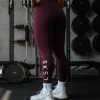Rep Ultra High-Rise Full Length Legging Pockets - Cherry Lacquer-White